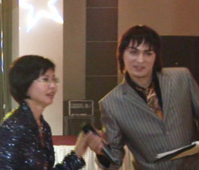 Гор. акимат, Новый год с Розой Рымбаевой  г. Алматы, 2008 г.